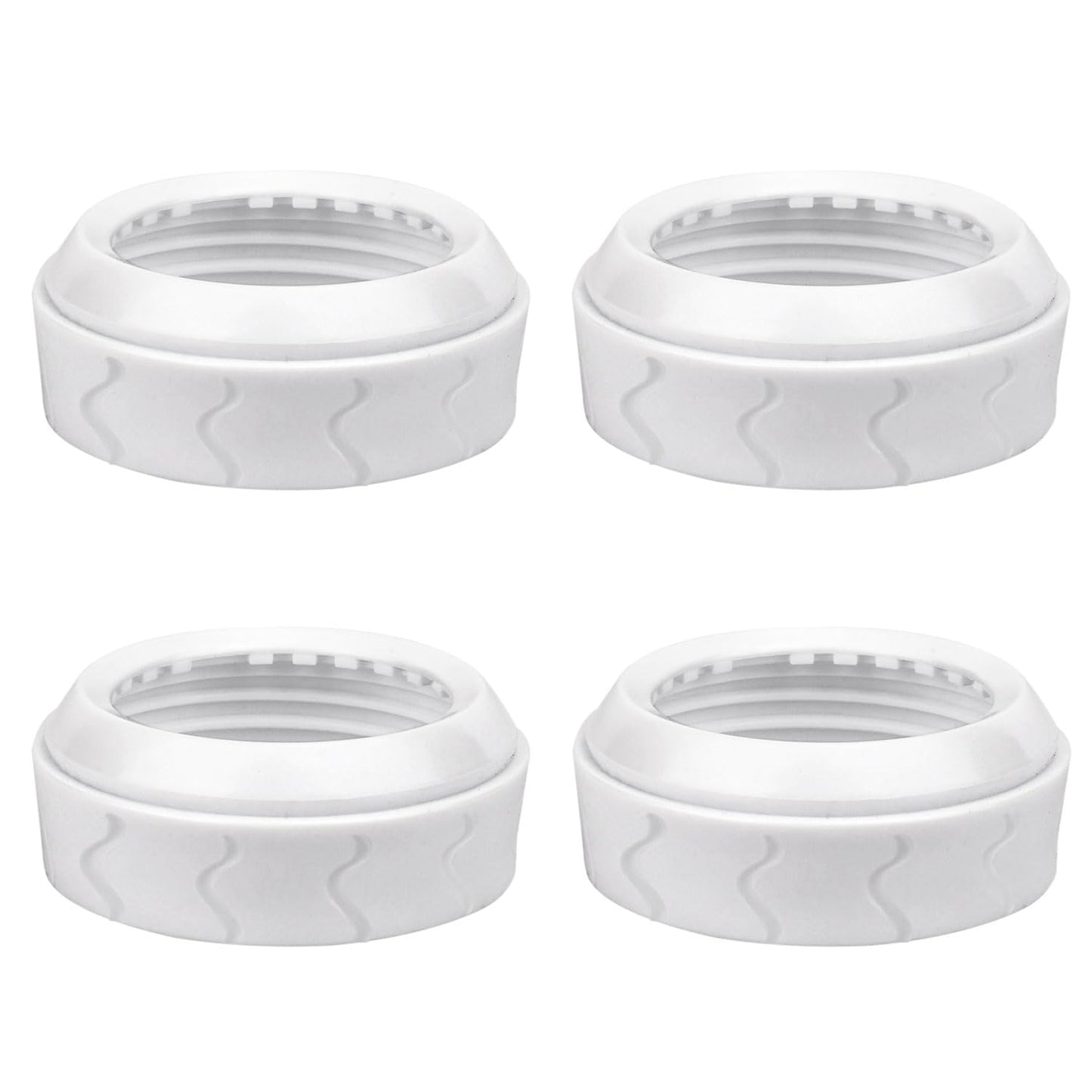 4Pcs Bottle Nipple Collars Rings, Compatible With Dr. Brown 'S Wide Plastic & Glass Bottles Bottles 5Oz & 9Oz No Leak Or Spills