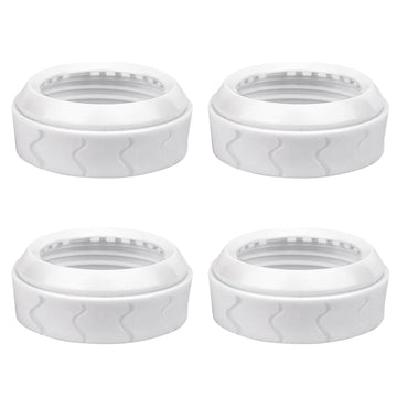 4Pcs Bottle Nipple Collars Rings, Compatible With Dr. Brown 'S Wide Plastic & Glass Bottles Bottles 5Oz & 9Oz No Leak Or Spills