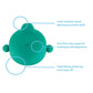 Pura My-My Silicone Sippy Cup 5Oz/150Ml - Training Cup, Reusable, Platinum Food Grade Medical Grade, Spill Proof Cups For Kids,