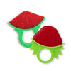 Infantso NonToxic FoodGrade Soft Silicone Baby Teether (Watermelon And Strawberry)
