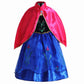 Dreamhigh Halloween Princess Costume Girl'S Dress With Cape Size 3 Years