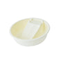 ZOOMELLA Washboard Basin Multifunction Portable Washtub for Socks Baby Diapers Indoor Round Beige Home & Garden