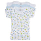 Bambini Printed Boys Short Sleeve Variety Pack Small White/Blue