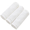 Baby Face Washcloths Cotton Towels: 3pcs Double Layer 70x50cm Handkerchief Saliva Wipes Nursing Towel for Bath Shower