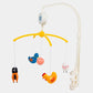 Mee Mee Musical Cot Mobile Hanger 0-2 Yrs | Nursery Decoration, Baby Shower, Birthday Gift | Baby Bed/Cradle/Crib/Cot Automatic 