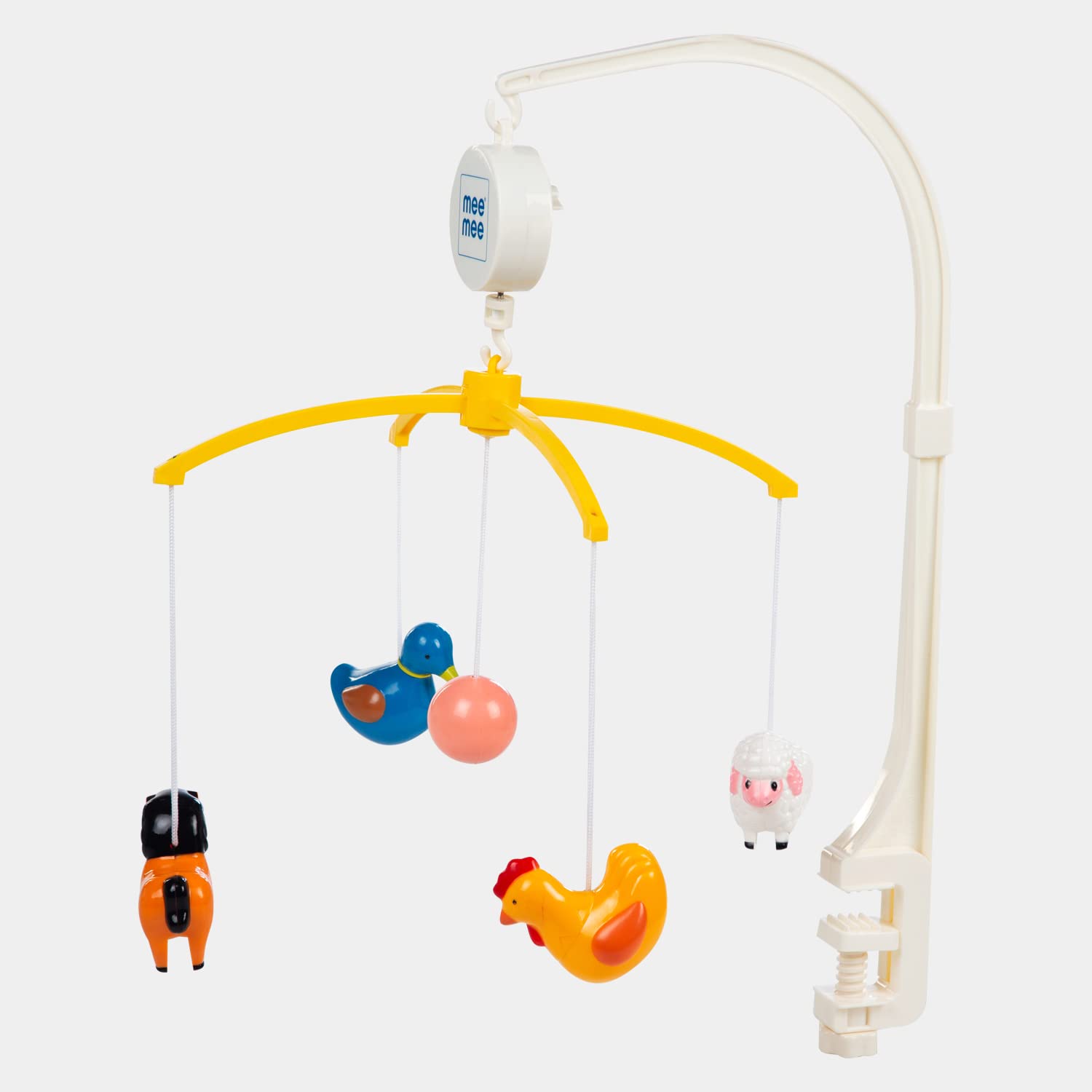 Mee Mee Musical Cot Mobile Hanger 0-2 Yrs | Nursery Decoration, Baby Shower, Birthday Gift | Baby Bed/Cradle/Crib/Cot Automatic 