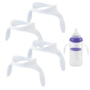 Baby Bottle Handles Compatible For Lansinoh Bottles, Feeding Bottles Holder Accessories, White, Pack Of 4