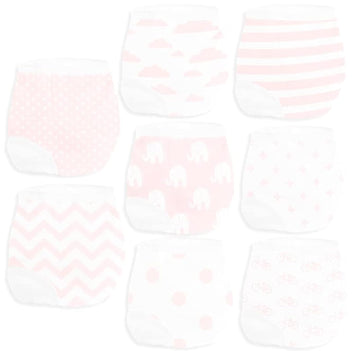 BaeBae Goods Potty Training Underwear for Girls 8 Piece, Absorbent Cotton Baby Toddler Training Pants for 12M Unisex Underpants