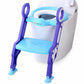Gocart With G Logo Plastic Potty Training Seat Chair With Non-Slip Step Stool Ladder For Toddlers, Kids And Baby (Green)
