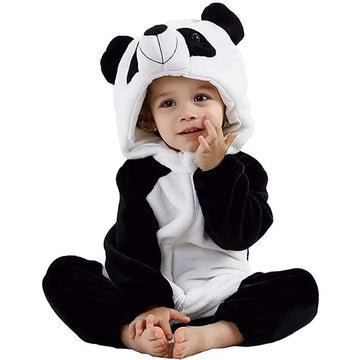 Qiaoniuniu Halloween Baby Panda Costumes Toddler Outfit Infants Cosplay Romper 24-30 Months