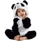 Qiaoniuniu Halloween Baby Panda Costumes Toddler Outfit Infants Cosplay Romper 2-6 Months