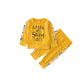 Infant Toddler Baby Girl Clothes Long Sleeve T-Shirt Tops Pants Outfits Set 4-5T Yellow