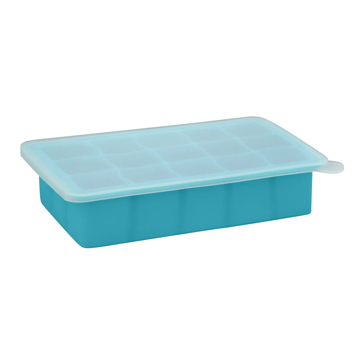 green sprouts Fresh Baby Food Freezer Tray | Perfectly portioned for babys first feedings | Clear lid for covering food & stack