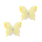 Wistamik Butterfly Hair Clips: Kids Clips (Yellow, 2 Pack of 5 Count) for Birthday, Christmas, Children's Day Gift