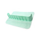 MERISHOPP Bathtub Splash Guard Silicone Sturdy Toy Organizer for Bathroom Bathtub Baby Green 60x40x10cm