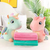 Rainbow Unicorn Pillow Blanket Cartoon Multifunctional Nap Air Conditioning Blanket Car Cushion Soft Toy with Blanket