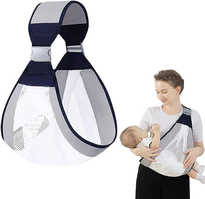 Chavda Baby Sling Carrier  Adjustable Baby Wrap for Newborns to Toddlers (036 Months) | Ergonomic, Lightweight, Breathable Mes