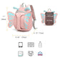 Cfx Toddler Backpack Leash With Safety Handle, Attractive Leash Ages 2-4 (Pink Butterfly)