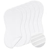 Timgle 6 Pcs 13 X 29 In Peanut Shape Changing Pad Liner Peanut Changing Pad Liner Portable Soft Peanut Changing Pad Washable Reu