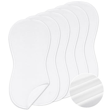 Timgle 6 Pcs 13 X 29 In Peanut Shape Changing Pad Liner Peanut Changing Pad Liner Portable Soft Peanut Changing Pad Washable Reu