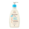 Aveeno Baby Daily Moisture Wash And Shampoo (354Ml) | Cleanses Hair & Body | Oat Kernel Extract & Glycerin | Tear-Free, Soap-Fre