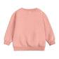 Rukosu Toddler Baby Boy Girl Fleece Pullover Sweatshirt Solid Color Crewneck Blouse Shirt Tops Warm Fall Winter Clothes Pink 9-1