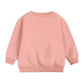 Rukosu Toddler Baby Boy Girl Fleece Pullover Sweatshirt Solid Color Crewneck Blouse Shirt Tops Warm Fall Winter Clothes Pink 6-7