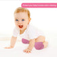 Toraso Baby Helmet & Baby Knee Pads For Crawling,Infant Helmet & Walking Baby Helmet,For Age 6-36 Months,Pink Dots(A)