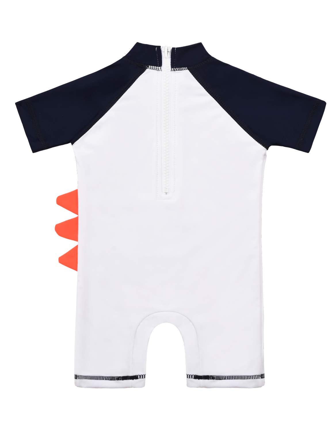 Cadocado Baby Boys Kids Upf 50+ Swimsuits One-Piece Zip Rash Guard Infant Uv Sun Protection Bathing Suit, Crocodile Pattern,6-9