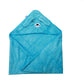 DTR Creation Baby Hooded Towel with Sky Blue Dog Face Design | Soft Cotton Bath Towel Wrap for Newborns, Infants & Toddlers | Ul