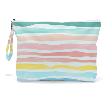 Fokongna Wet Bag, Wet Dry Bag, Makeup Bag, Diaper Bag, Toiletry Bag Waterproof Large Capacity Travel Cosmetic Bag, Zipper Pouch 