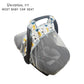 Mosquito Net For Baby Carseat -Car Seat Net For Newborn Carrier -Breathable Mesh Net For Infant Car Seats, Stroller And Bassinet