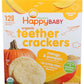 HAPPY BABY Organic Mango & Pumpkin Teether Crackers 12 Count, 1.7 OZ