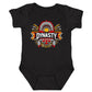 Kansas City Dynasty - History In The Making Kid 'S Onesie For Football Fans (Black Onesie, 18M)