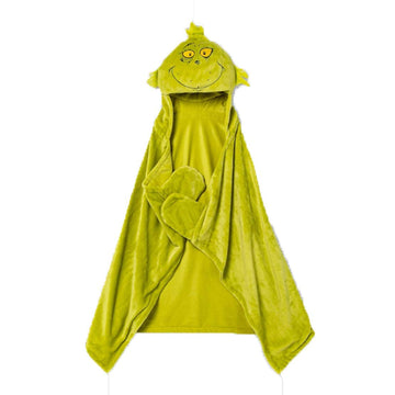 Grinch The Hooded Blanket