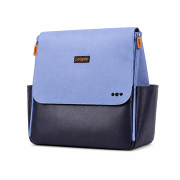 Loopie Robin Diaper Bag For Mothers for Travel | 19 Compartments | 3 Insulated Sections | SpillProof Pouch | Foldable Changing 