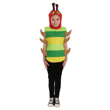 Fun Shack Kids Caterpillar Costume Kids, Caterpillar Halloween Costume, Insect Costume Kids, Book Character Costumes For Kids, S