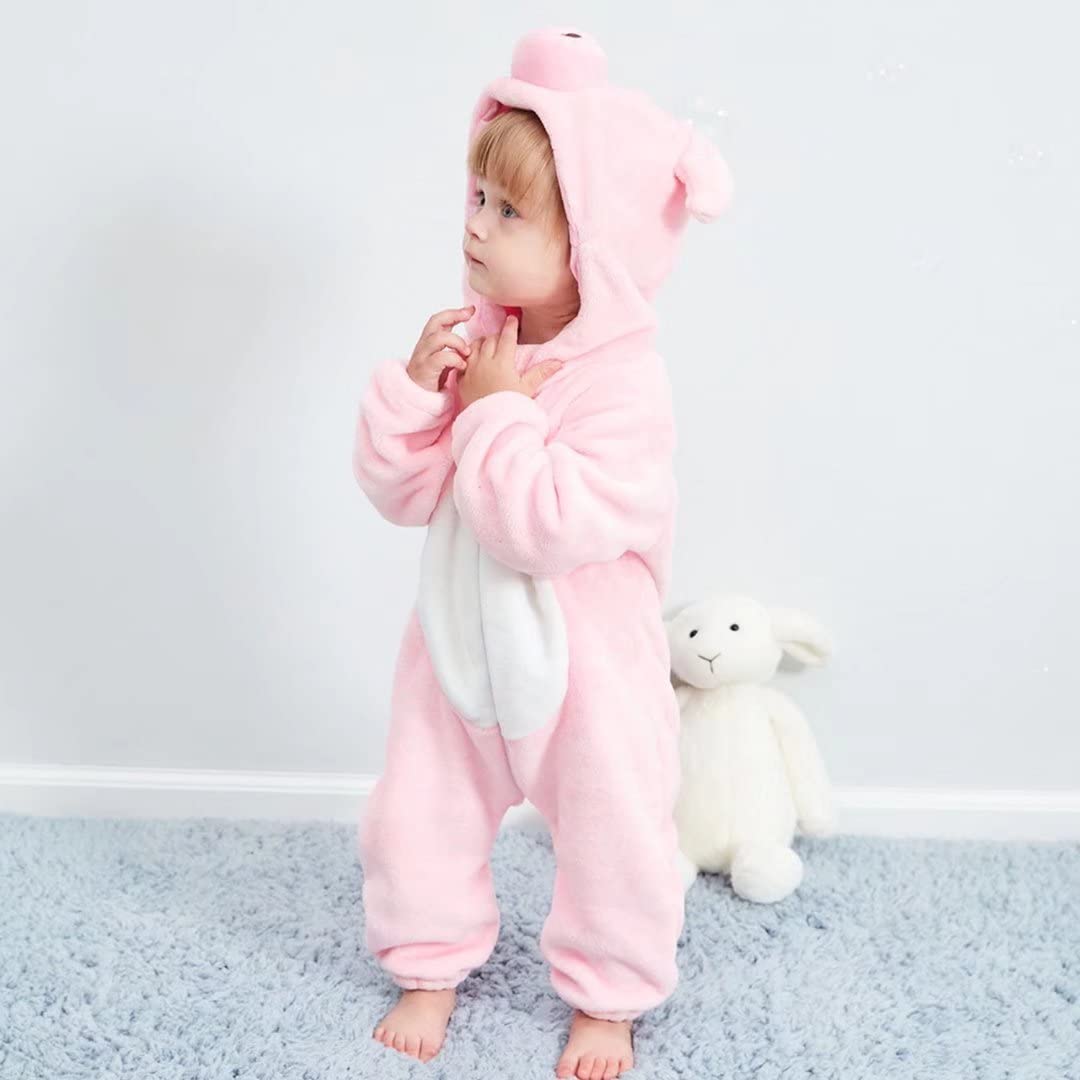 Qiaoniuniu Halloween Baby Pig Costumes Toddler Outfit Infants Cosplay Romper 6-12 Months