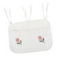 TOPPERFUN Crib Hanging Storage Organizer Bag for Nursery Diaper Holder for Crib Stroller Bed Rails Made of SpaceSaving Design f