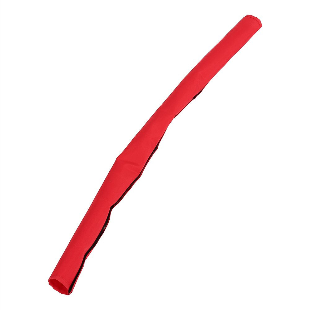 Fdit 5Pcs Baby Pushchair Stroller Fabric Handle Bar Waterproof Pushchair Handlebar Warmer Gloves Cover (Red)
