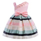 Aimjchld Flower Girls Dresses Toddler Baby Birthday Halloween Day Easter Pageant Tea Floral Dress 2T 3T Pink 100