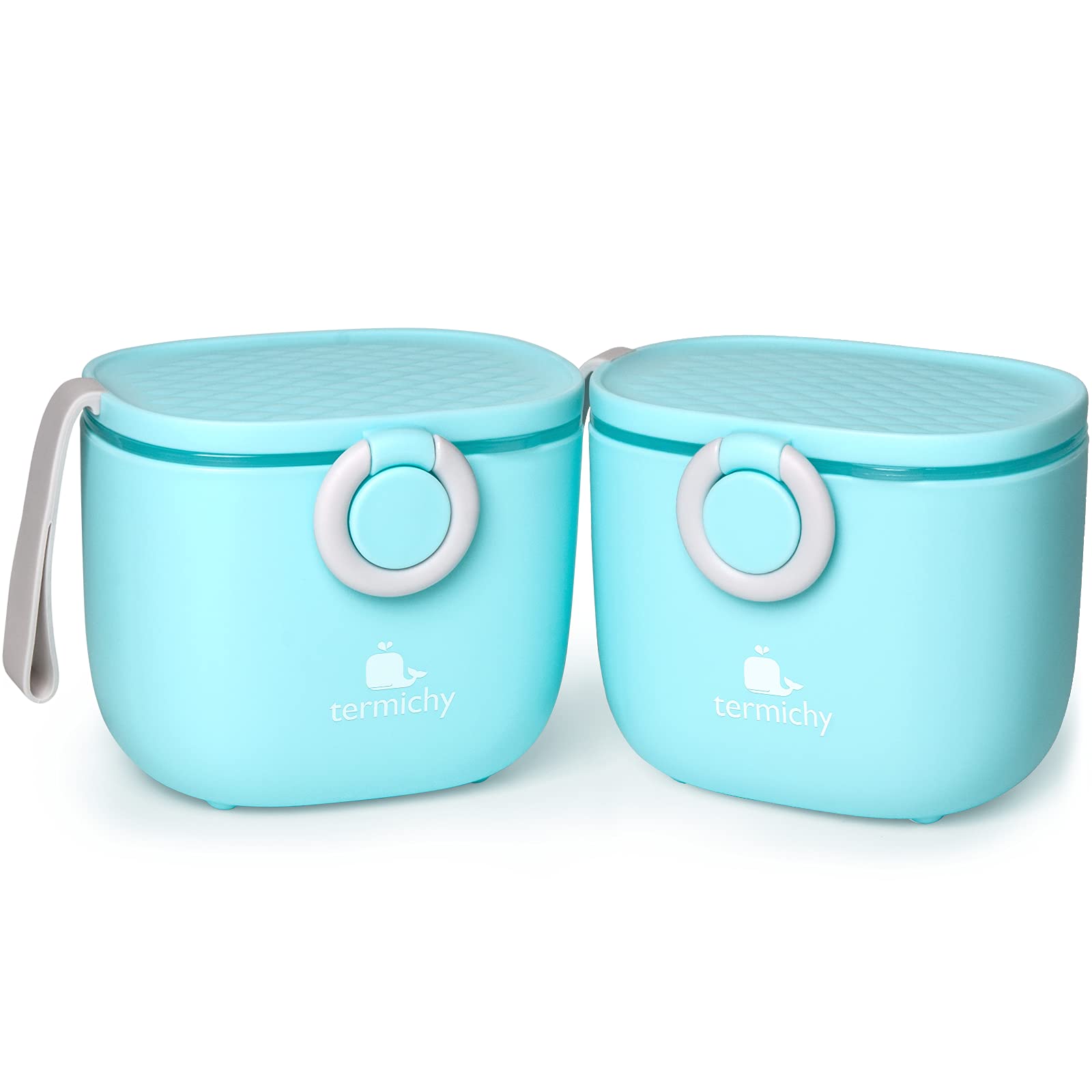 Termichy Baby Formula Dispenser, Portable Milk Powder Dispenser Container With Carry Handle And Scoop For Travel Outdoor Activit