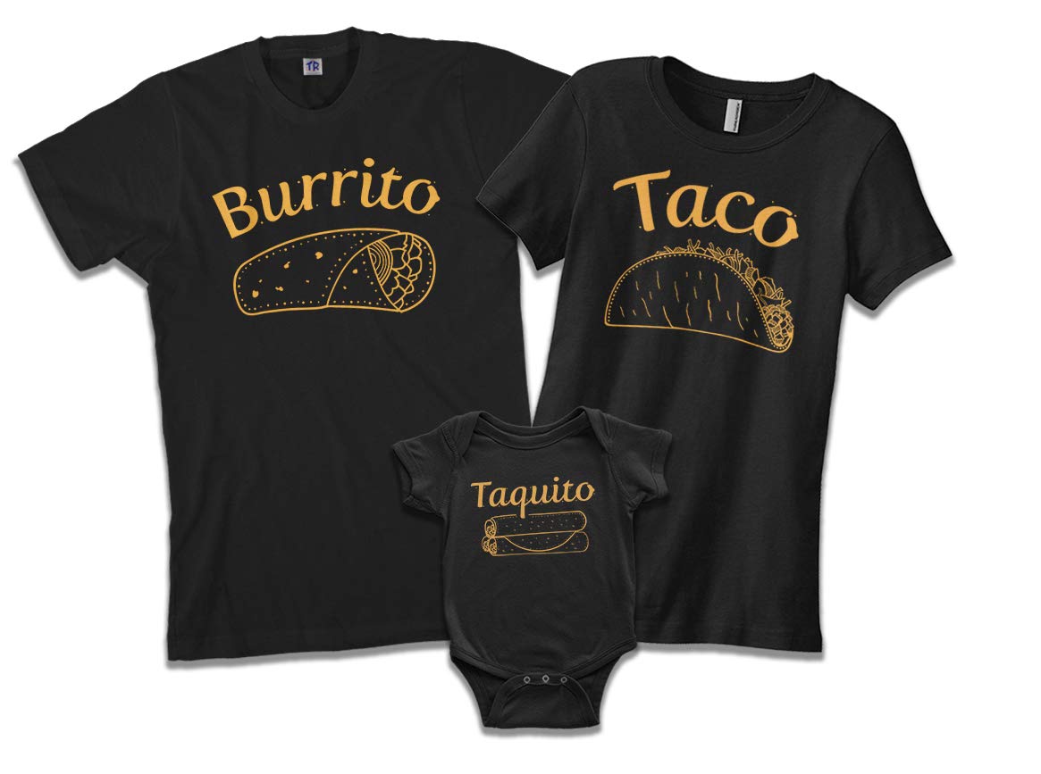 Threadrock Taquito | Baby Son Or Daughter Infant Bodysuit | 6 Months, – Cutebaby WBBAPB07RYF4S1F