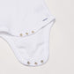 Gerber Baby 5-Pack Solid Onesies Bodysuits, White, 24 Months