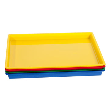 Edx Education Multipurpose Trays, Set of 4 Assorted Colors