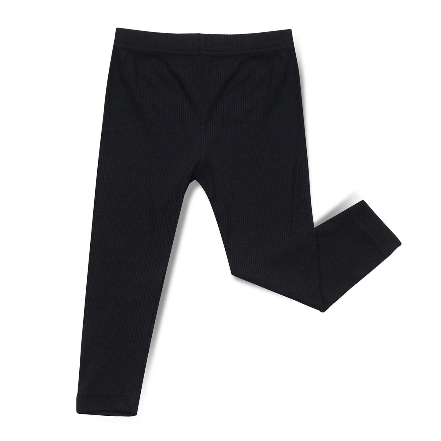 Avauma Baby Boys Girls Pajama Set Kids Toddler Snug Fit Ribbed Sleepwear Pjs For Daily Life Style (Xl/Black(L))