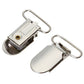 Yueton 30Pcs Metal Pacifier Clips Bib Clips Suspender Clips