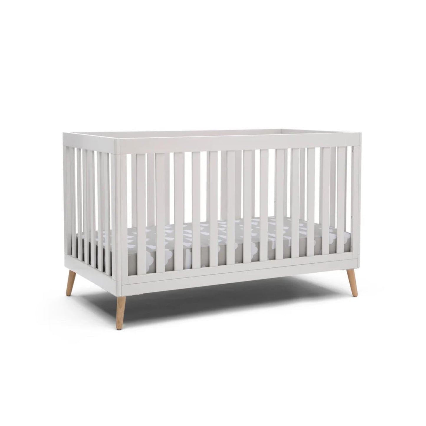 Delta Children #1Usa Baby Crib Eloise 4In1 Convertible | Greenguard Gold Certified | Safe, NonToxic Nursery Crib With Adjusta