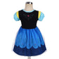 Dressy Daisy Ice Princess Dress Up Clothes Halloween Fancy Party Tulle Skirt Summer Outfit With Cape & Accessories For Toddler G