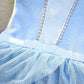 Szytypyl Princess Cinderella Baby Costume, Infant Cinderella Bodysuit Dress & Headband